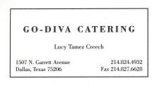 Go-Diva Catering by Lucy Tamez Creech